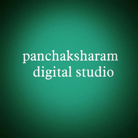 Panchaksharam Digital Studio